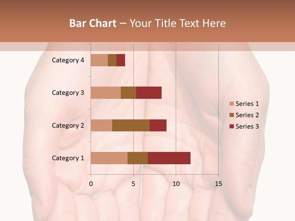 Close-Up, Pregnant Woman Is Stroking Belly On The White Background PowerPoint Template