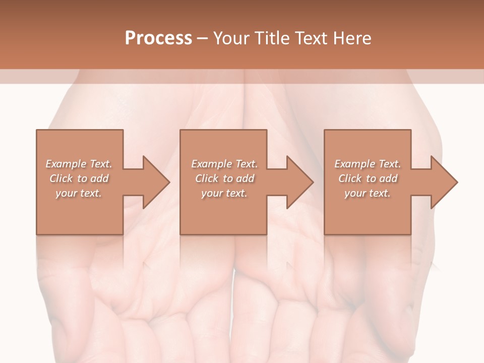 Close-Up, Pregnant Woman Is Stroking Belly On The White Background PowerPoint Template