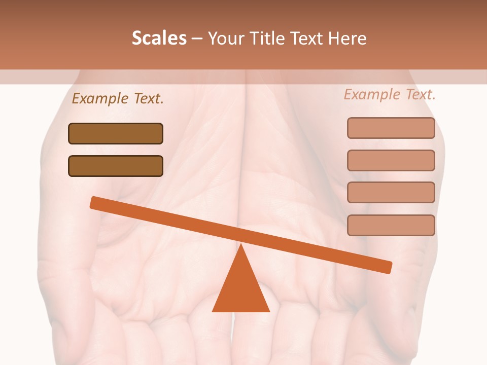 Close-Up, Pregnant Woman Is Stroking Belly On The White Background PowerPoint Template