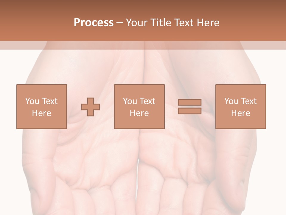 Close-Up, Pregnant Woman Is Stroking Belly On The White Background PowerPoint Template