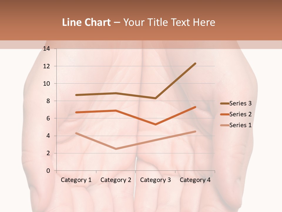 Close-Up, Pregnant Woman Is Stroking Belly On The White Background PowerPoint Template