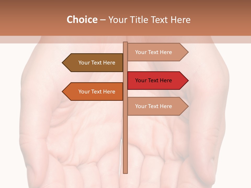 Close-Up, Pregnant Woman Is Stroking Belly On The White Background PowerPoint Template