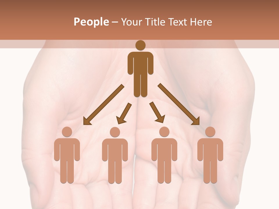 Close-Up, Pregnant Woman Is Stroking Belly On The White Background PowerPoint Template