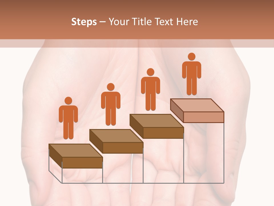 Close-Up, Pregnant Woman Is Stroking Belly On The White Background PowerPoint Template