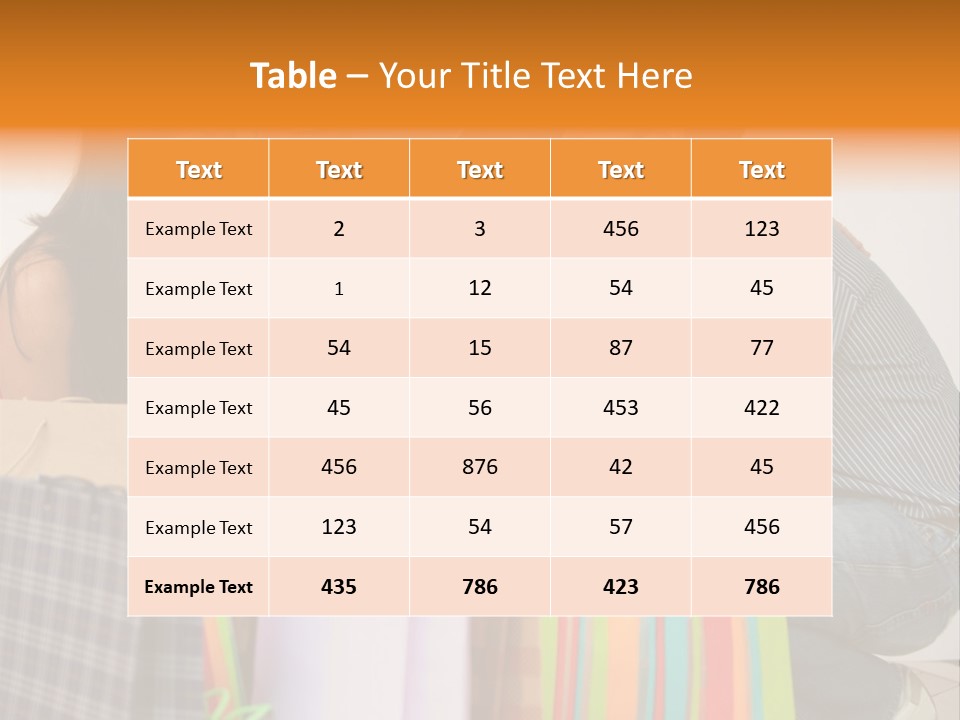 Group Of Friends Shopping In A Mall With Some Bags PowerPoint Template