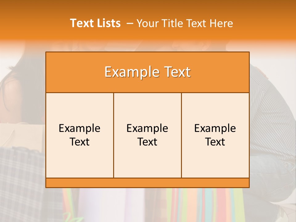 Group Of Friends Shopping In A Mall With Some Bags PowerPoint Template