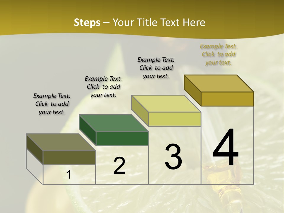 Bottle Of Essence Oil With Fresh Limes - Beauty Treatment PowerPoint Template