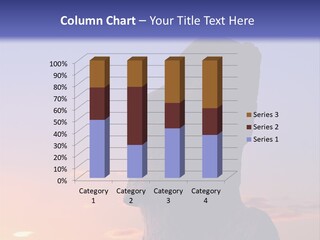 A Stone Statue On Easter Island At Sunset PowerPoint Template