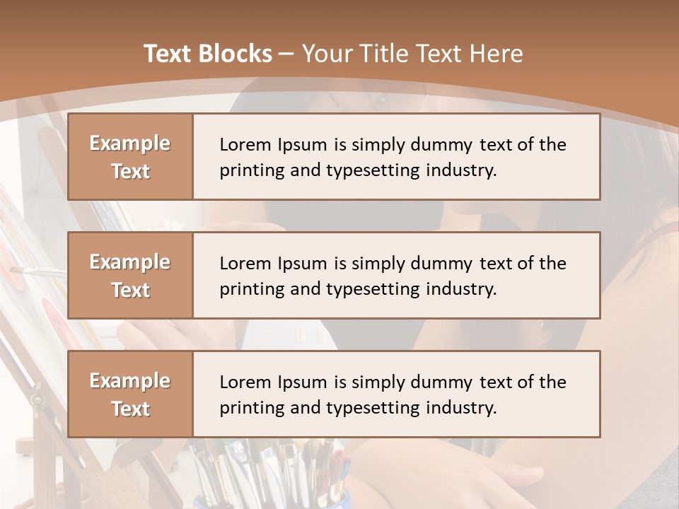Two Women Sitting At A Table Looking At A Picture PowerPoint Template
