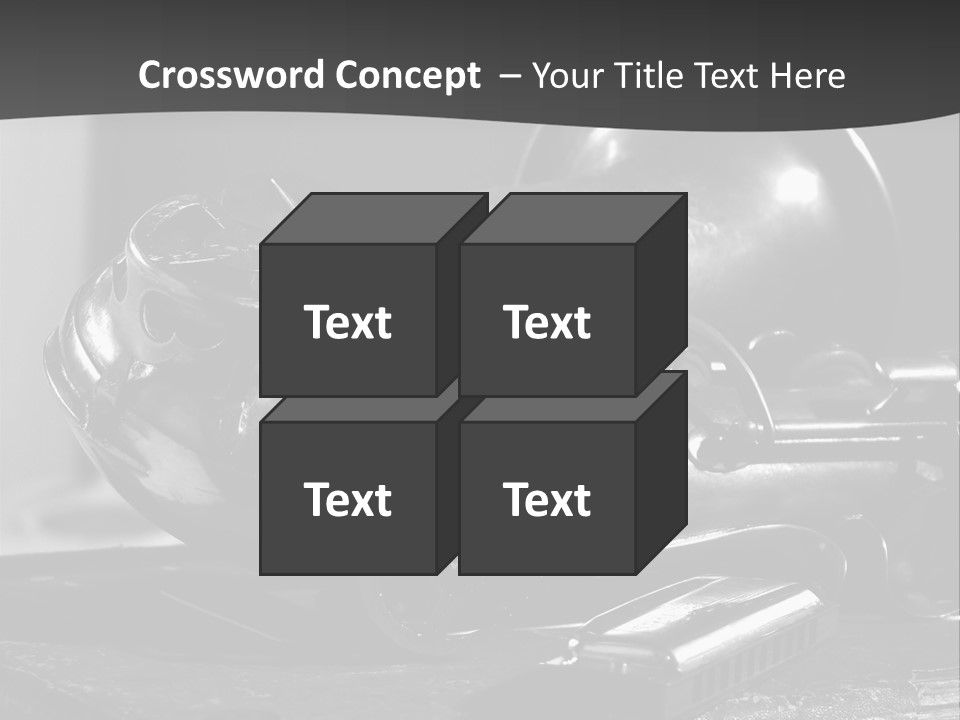 Saxophone, Harp Blues, Jazz Music PowerPoint Template