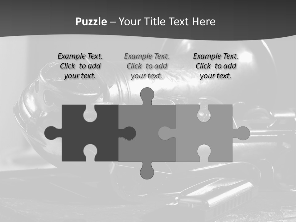 Saxophone, Harp Blues, Jazz Music PowerPoint Template