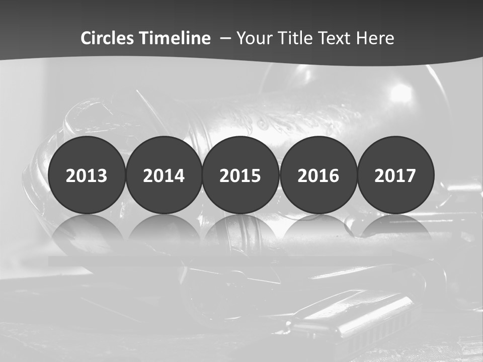 Saxophone, Harp Blues, Jazz Music PowerPoint Template