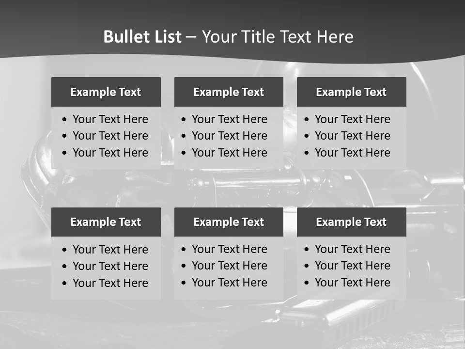 Saxophone, Harp Blues, Jazz Music PowerPoint Template