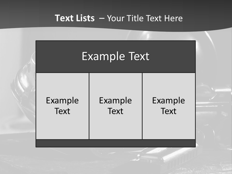 Saxophone, Harp Blues, Jazz Music PowerPoint Template