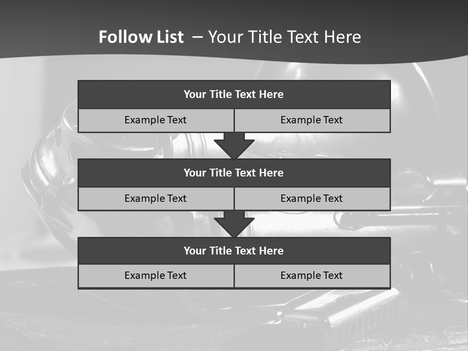 Saxophone, Harp Blues, Jazz Music PowerPoint Template