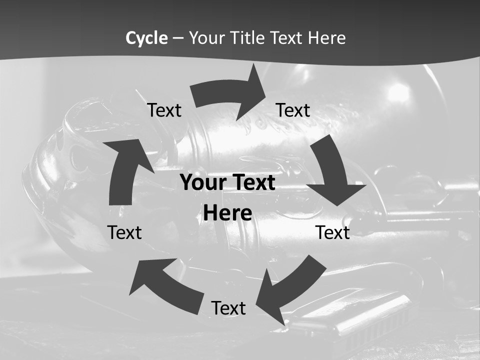 Saxophone, Harp Blues, Jazz Music PowerPoint Template