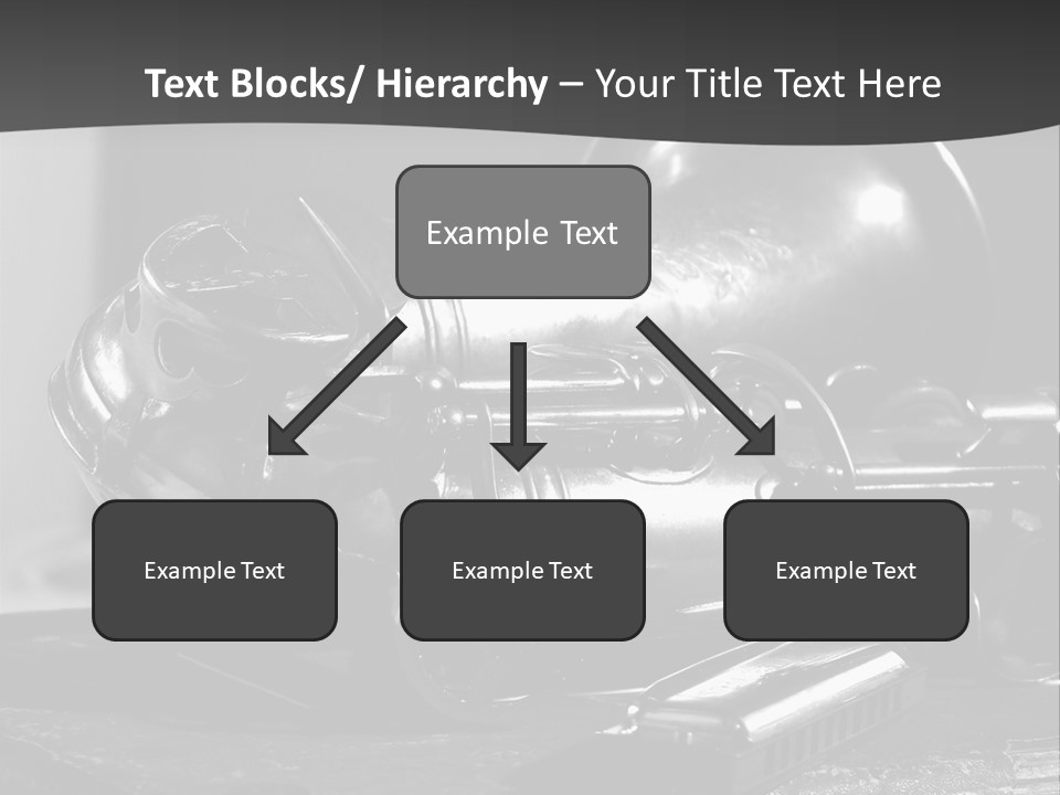 Saxophone, Harp Blues, Jazz Music PowerPoint Template