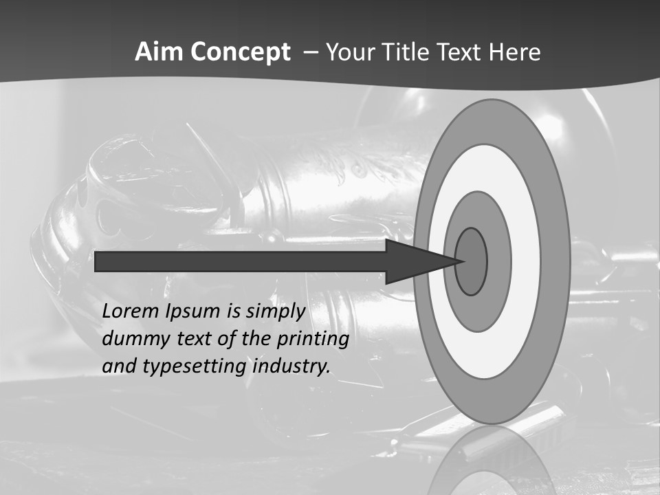 Saxophone, Harp Blues, Jazz Music PowerPoint Template