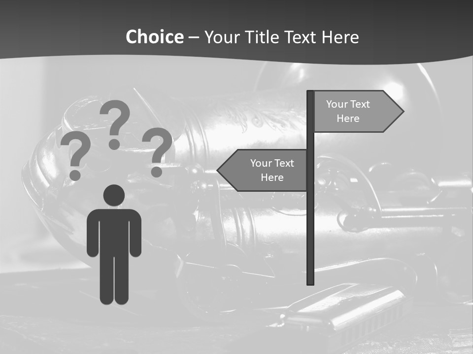 Saxophone, Harp Blues, Jazz Music PowerPoint Template