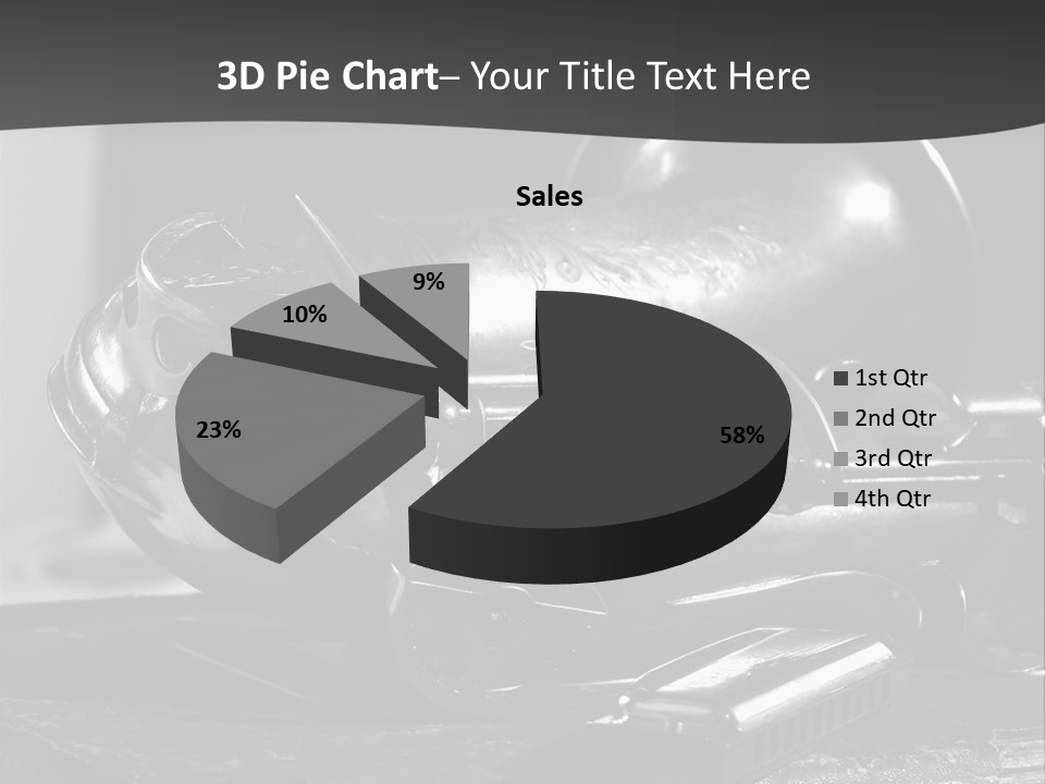 Saxophone, Harp Blues, Jazz Music PowerPoint Template