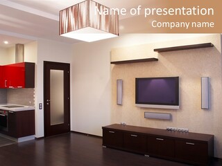 Interior. Kitchen PowerPoint Template