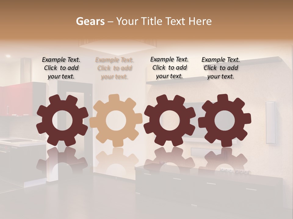 Interior. Kitchen PowerPoint Template