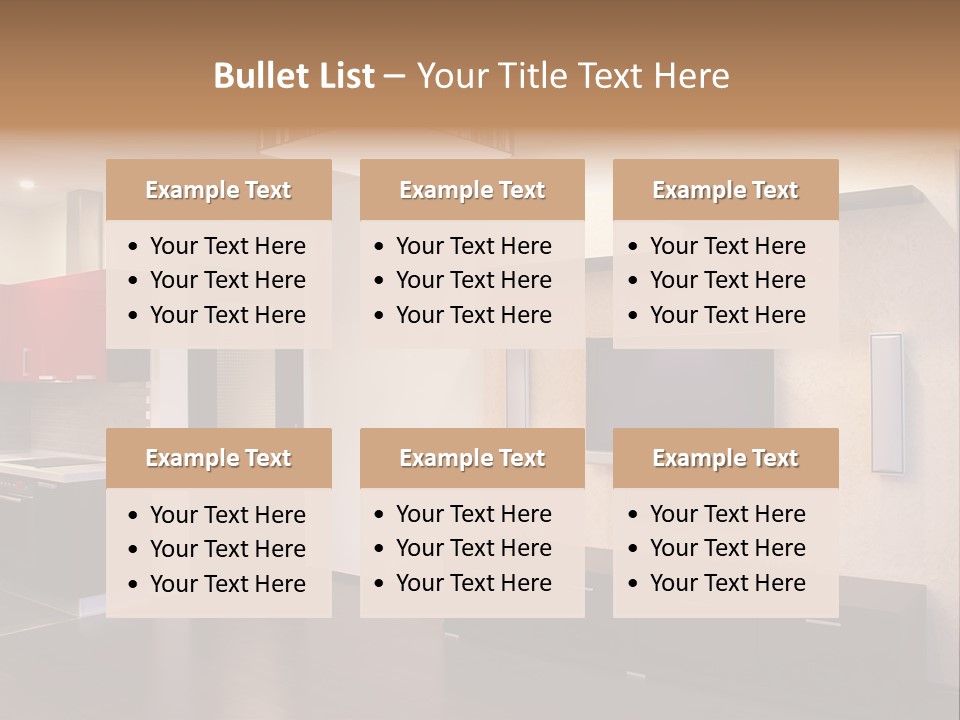 Interior. Kitchen PowerPoint Template