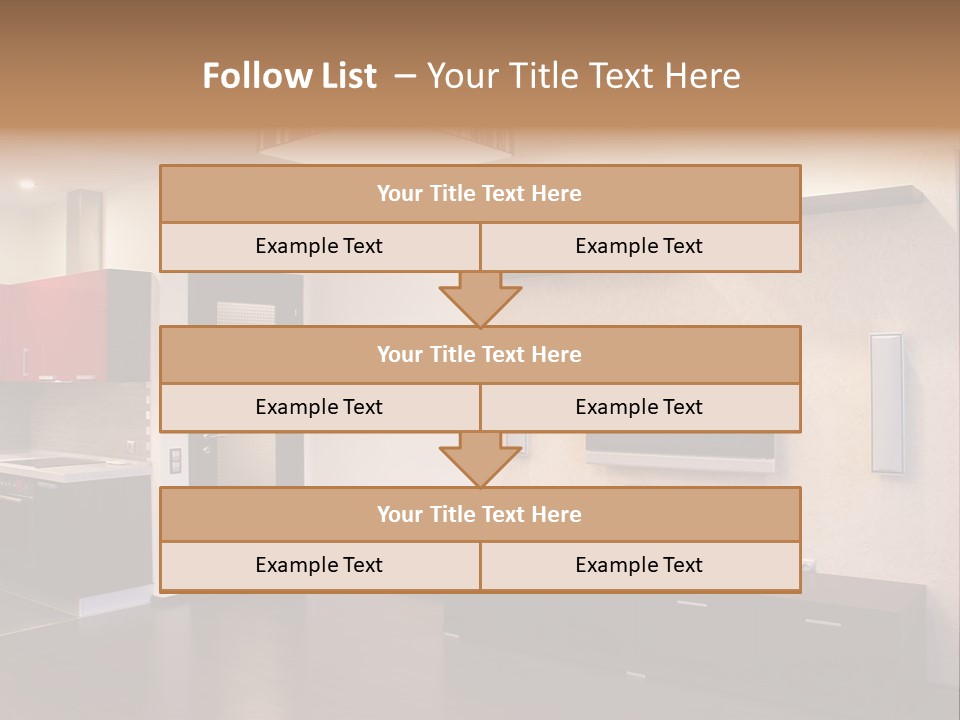 Interior. Kitchen PowerPoint Template