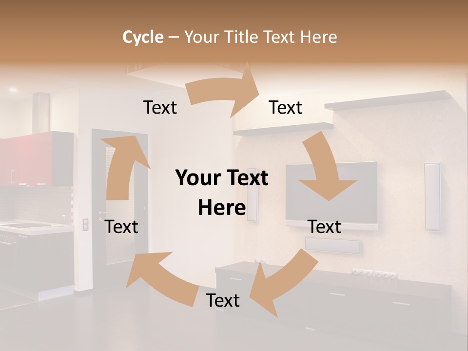 Interior. Kitchen PowerPoint Template