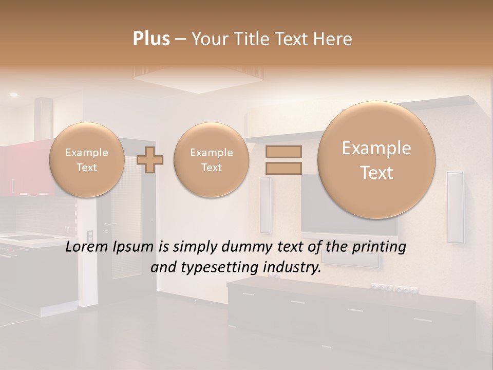 Interior. Kitchen PowerPoint Template