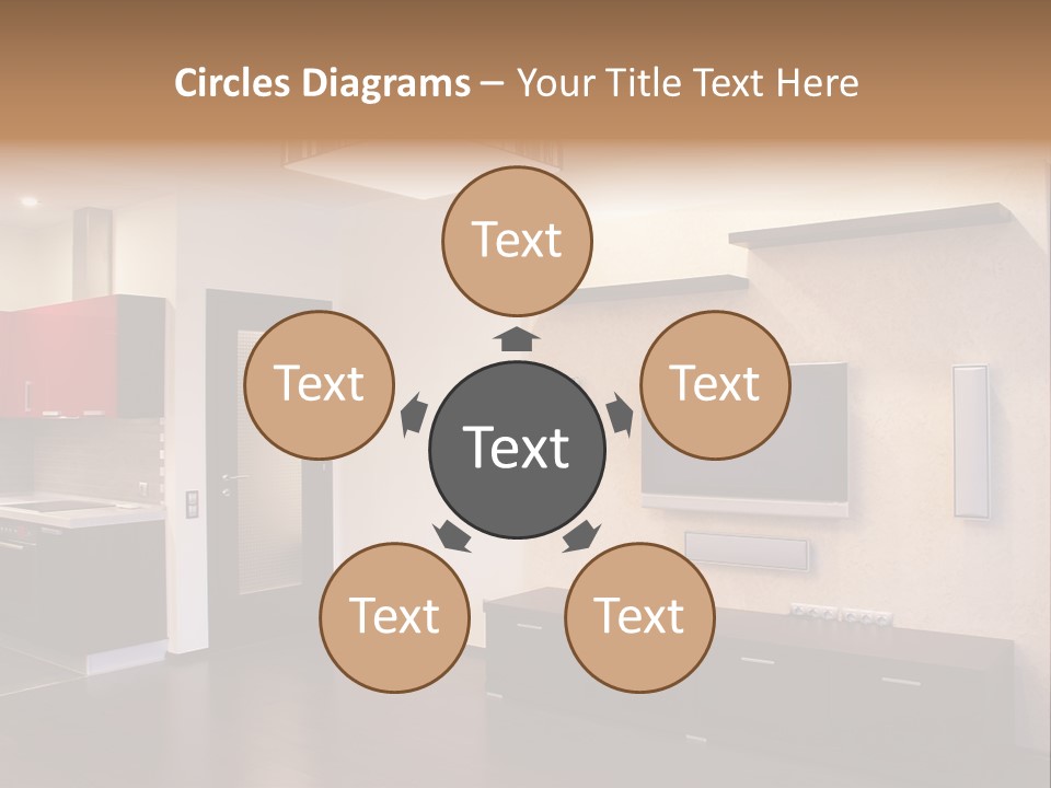 Interior. Kitchen PowerPoint Template