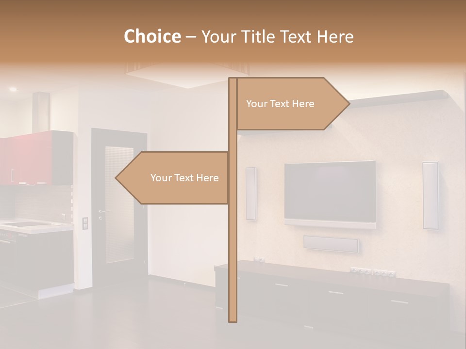 Interior. Kitchen PowerPoint Template