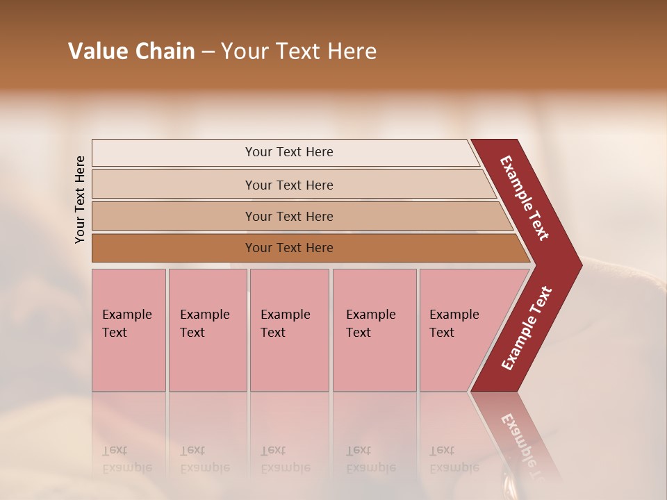 Mother's And Baby's Hands At The Background Kid Face PowerPoint Template