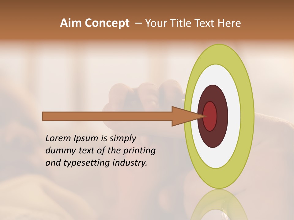 Mother's And Baby's Hands At The Background Kid Face PowerPoint Template