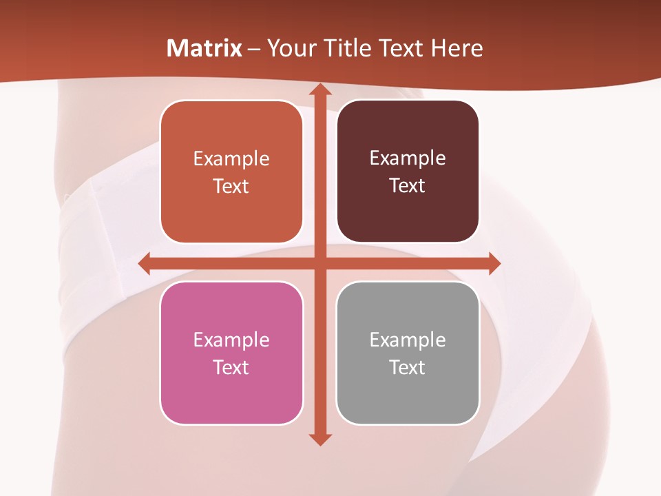 Beauty Girl Back In White Pants, Isolated On A White Background, Please See Some Of My Other Parts Of A Body Images: PowerPoint Template