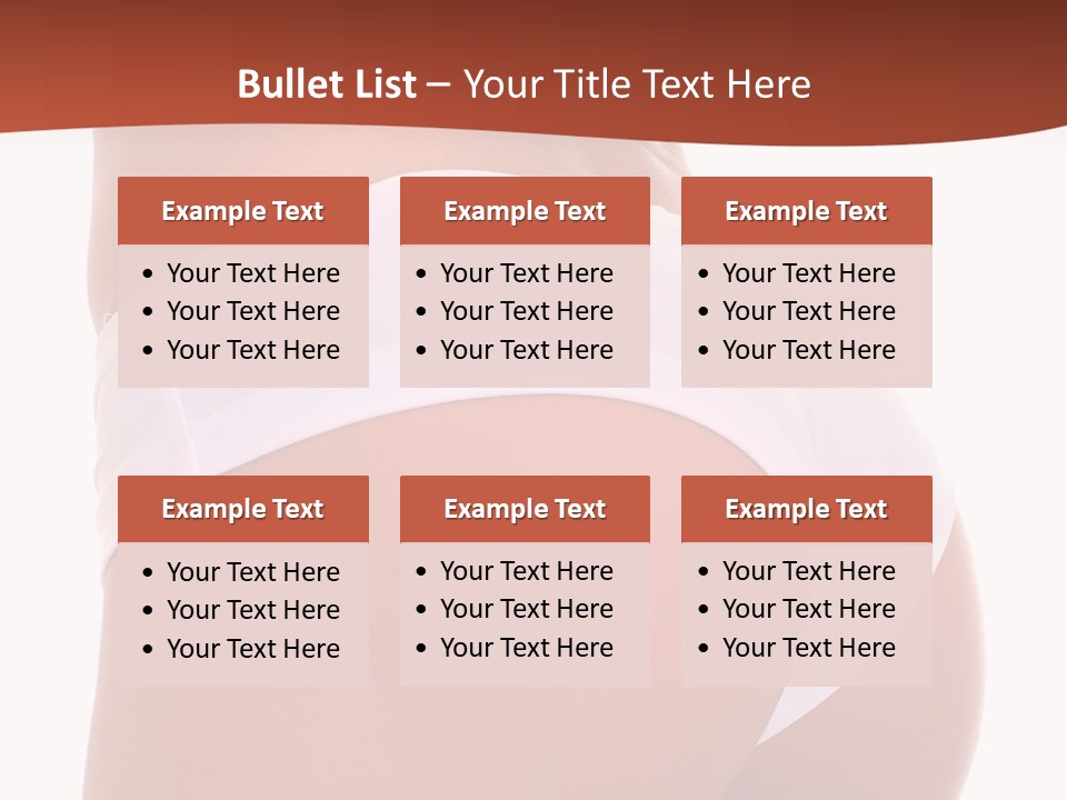 Beauty Girl Back In White Pants, Isolated On A White Background, Please See Some Of My Other Parts Of A Body Images: PowerPoint Template