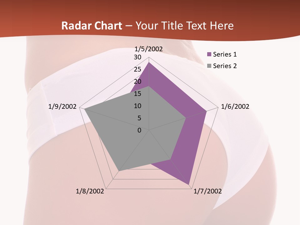 Beauty Girl Back In White Pants, Isolated On A White Background, Please See Some Of My Other Parts Of A Body Images: PowerPoint Template