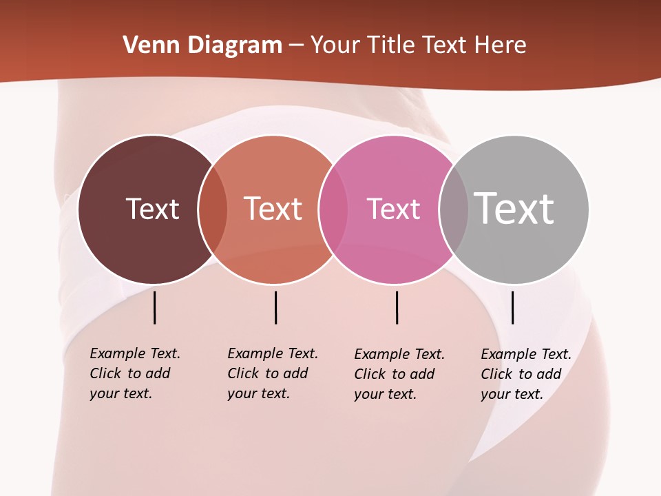 Beauty Girl Back In White Pants, Isolated On A White Background, Please See Some Of My Other Parts Of A Body Images: PowerPoint Template