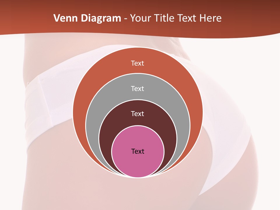 Beauty Girl Back In White Pants, Isolated On A White Background, Please See Some Of My Other Parts Of A Body Images: PowerPoint Template