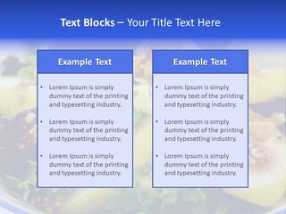 Delicious Freshly Made Pear, Beetroot And Walnut Salad Ready To Serve. PowerPoint Template