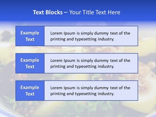 Delicious Freshly Made Pear, Beetroot And Walnut Salad Ready To Serve. PowerPoint Template