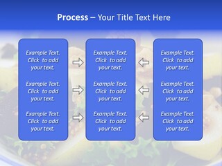 Delicious Freshly Made Pear, Beetroot And Walnut Salad Ready To Serve. PowerPoint Template