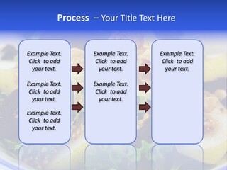 Delicious Freshly Made Pear, Beetroot And Walnut Salad Ready To Serve. PowerPoint Template