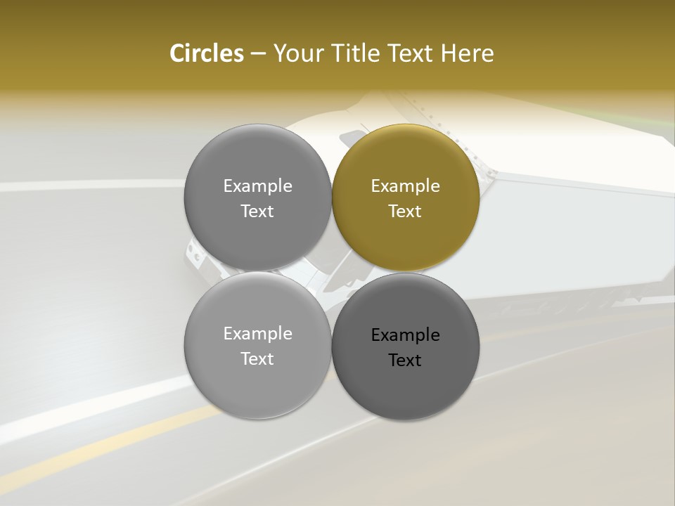 Woman With Football After A Workout PowerPoint Template