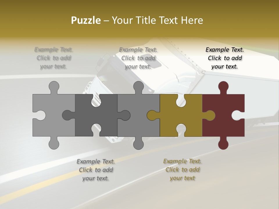 Woman With Football After A Workout PowerPoint Template