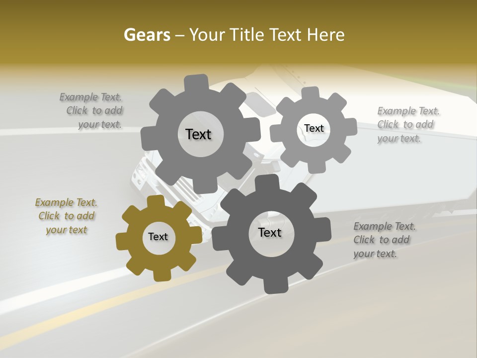 Woman With Football After A Workout PowerPoint Template