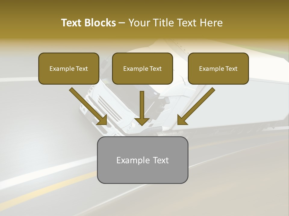 Woman With Football After A Workout PowerPoint Template