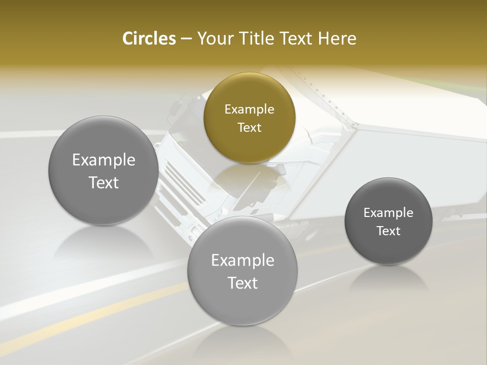 Woman With Football After A Workout PowerPoint Template