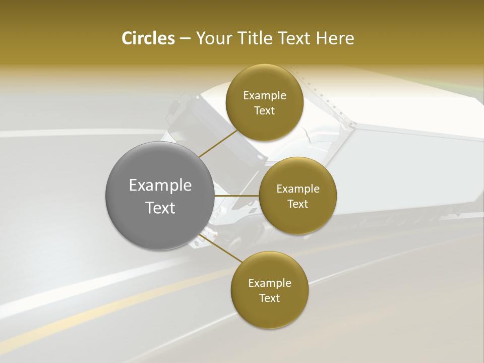 Woman With Football After A Workout PowerPoint Template