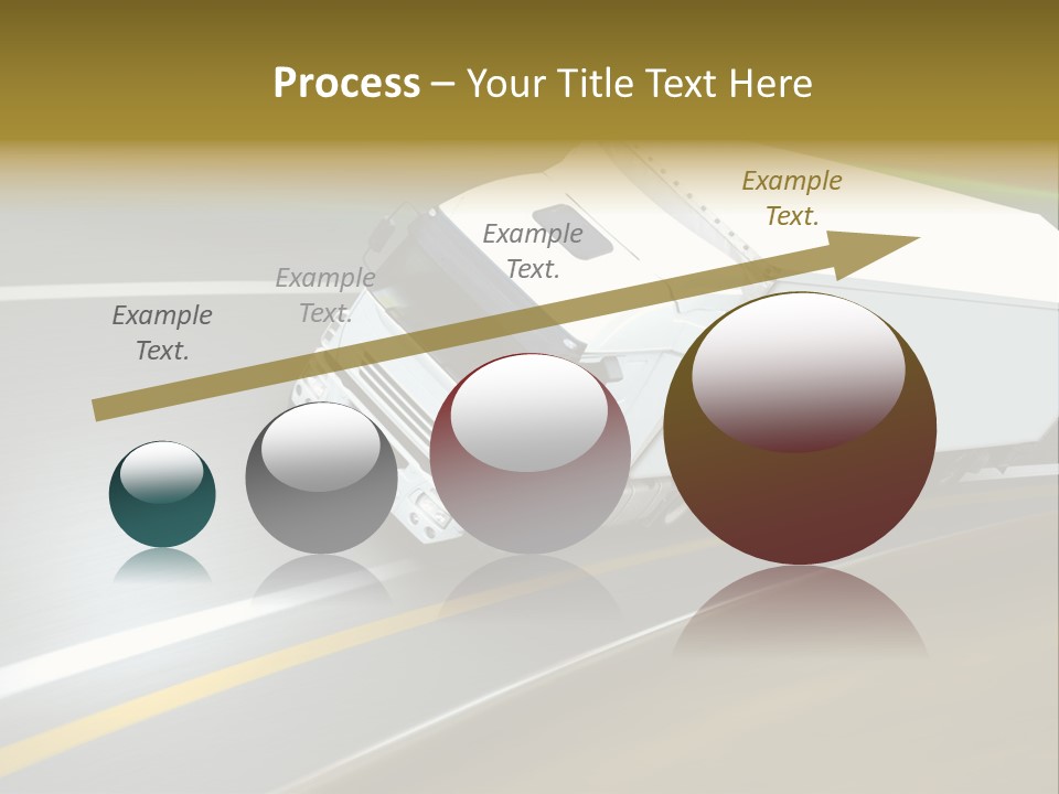 Woman With Football After A Workout PowerPoint Template